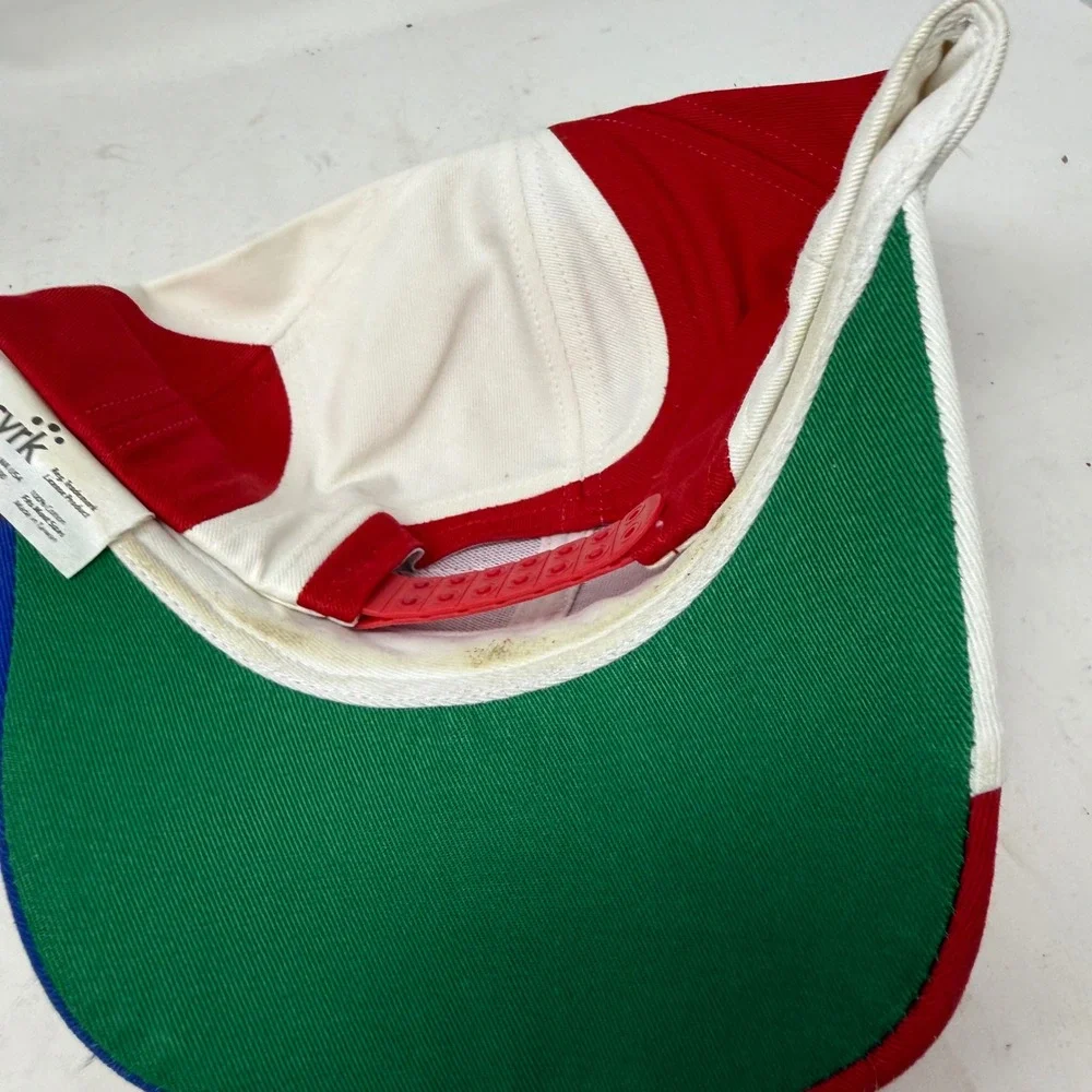 Vintage Peterbilt Trucker Hat Cyrk Red White Blue Stars Patriotic Snapback Cap